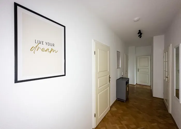 Apartmán Moderne 3zimmer Mit Netflix Und Balkon Lipsko